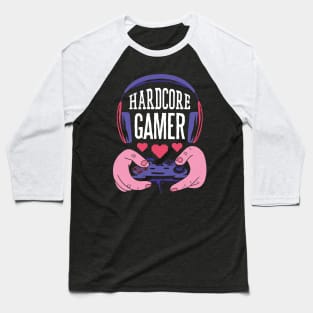 Hardcore Gamer Baseball T-Shirt